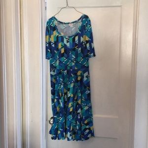 Lularoe Nicole dress Large